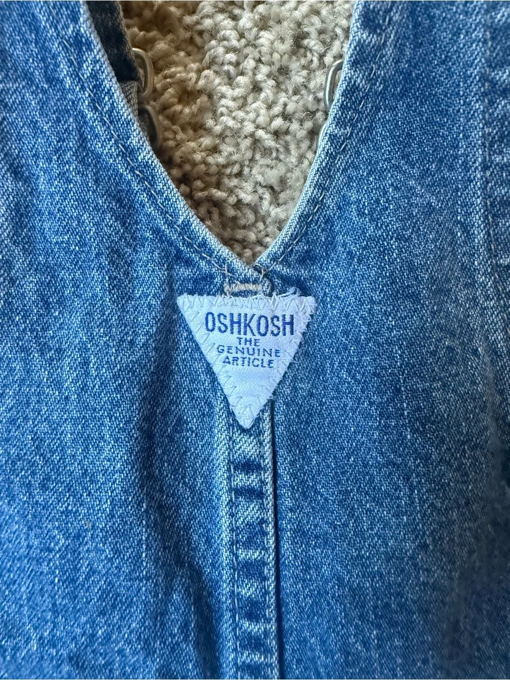 OshKosh B'gosh Classic Blue Denim Shortalls